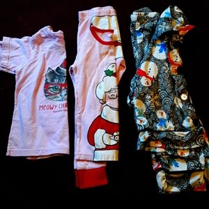 Christmas pj bundle 2T